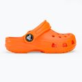 Șlapi pentru copii Crocs Classic Clog T orange zing pentru copii 3