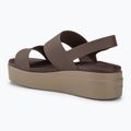 Sandale pentru femei Crocs Brooklyn Low Wedge mushroom/stucco 3