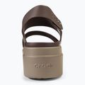 Sandale pentru femei Crocs Brooklyn Low Wedge mushroom/stucco 6
