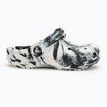 Papuci pentru copii Crocs Classic Marbled Clog Kids black/white 3