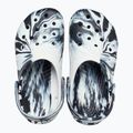 Papuci pentru copii Crocs Classic Marbled Clog Kids black/white 13