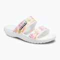 Sandale Crocs Classic Crocs Tie-Dye Graphic Sandale albe 207283-928 flip-flops 8