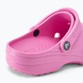 Șlapi Crocs Classic taffy roz pentru bărbați Crocs Classic taffy pink flip-flops 10