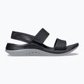 Sandale pentru femei Crocs Literide 360 black/light grey 2