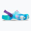 Șlapi pentru copii Crocs Classic Solarized Clog alb/multi pentru copii 10