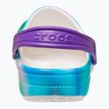 Șlapi pentru copii Crocs Classic Solarized Clog alb/multi pentru copii 11