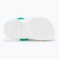 Șlapi pentru copii Crocs Classic Solarized Clog alb/multi pentru copii 5