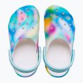Șlapi pentru copii Crocs Classic Solarized Clog alb/multi pentru copii 12