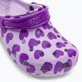 Copii Crocs Classic Easy Icon Clog pentru copii lavanda 9