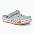 Papuci Crocs Bayaband Clog blue grey/orange 2