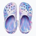 Șlapi pentru copii Crocs Classic Marbled Clog K pentru copii, culoare 207464-102 13