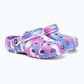 Șlapi pentru copii Crocs Classic Marbled Clog K pentru copii, culoare 207464-102 5