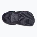 Șlapi pentru copii Crocs Classic Solarized Clog negru/marin pentru copii 12