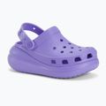 Papuci Crocs Classic Crush Clog digital violet
