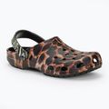 Șlapi Crocs Classic Animal Remix negri/multi animale 2