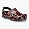 Șlapi Crocs Classic Animal Remix negri/multi animale 9