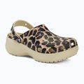 Șlapi de femei Crocs Classic Platform Animal Remix os/leopard pentru femei 2