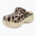 Șlapi de femei Crocs Classic Platform Animal Remix os/leopard pentru femei 8