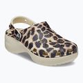 Șlapi de femei Crocs Classic Platform Animal Remix os/leopard pentru femei 9