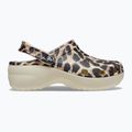Șlapi de femei Crocs Classic Platform Animal Remix os/leopard pentru femei 10