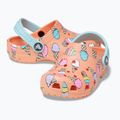 Copii Crocs Classic Pool Party Clog T orange 207846-83E flip flop pentru copii 16