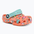 Copii Crocs Classic Pool Party Clog T orange 207846-83E flip flop pentru copii