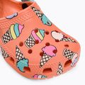 Copii Crocs Classic Pool Party Clog T orange 207846-83E flip flop pentru copii 8