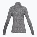 Tricou Under Armour Tech 1/2 Zip pentru femei - Twist negru/negru/argintiu metalic 5