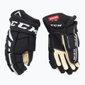 Mănuși de hochei CCM FT485 SR black/white 2