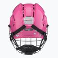 Cască de hochei pentru copii CCM Tacks 70 Combo JR pink 4