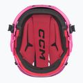 Cască de hochei pentru copii CCM Tacks 70 Combo pink 5