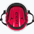 Cască de hochei pentru juniori CCM Tacks 70 Combo albă 4109872 12