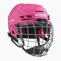 Cască de hochei pentru copii CCM Tacks 70 Combo pink