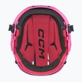 Cască de hochei pentru copii CCM Tacks 70 Combo pink 5