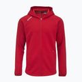Bluză pentru bărbați CCM Locker Room Full Zip SR red