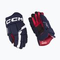 Mănuși de hochei pentru copii CCM Next JR navy/white 2