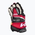 Mănuși de hochei CCM Tacks XF Pro SR black/red/white 3
