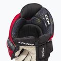 Mănuși de hochei CCM Tacks XF Pro SR black/red/white 4