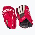 Mănuși de hochei CCM Tacks XF80 SR red/white 2