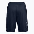 Pantaloni scurți de antrenament pentru bărbați Under Armour Tech Graphic academy/steel 2
