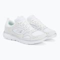 Pantofi de antrenament pentru femei SKECHERS Summits Suited alb/argintiu 4