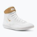 Încălțăminte de wrestling pentru bărbați Nike Inflict 3 white/metallic gold