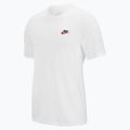 Tricou pentru bărbați Nike Sportswear Club white/black/university red 5