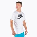 Tricou pentru bărbați Nike Sportswear white/black