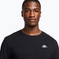 Longsleeve pentru bărbați Nike Sportswear Club black/white 4