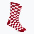 Șosete pentru bărbați Vans Checkeboard Crew II red/white checkerboard