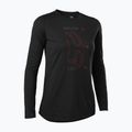 Tricou de ciclism pentru femei FOX Ranger Dr LS negru 28970