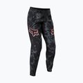 Pantaloni de ciclism pentru femei FOX Defend TS57 negru/gri 29587