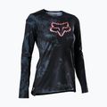 FOX Flexair Ersey TS57 LS tricou de ciclism pentru femei negru 29586