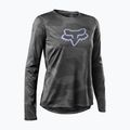Tricou de ciclism pentru femei FOX Ranger Tru Dri LS gri 28969
